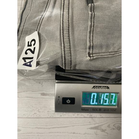 Hudson Natalie Light Grey Womans Skinny Jeans size 28 - Picture 7 of 7